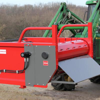 GD150FG - Dérouleuse balles rondes portée fixe sur chargeur frontal - distribution à gauche - GALONNIER