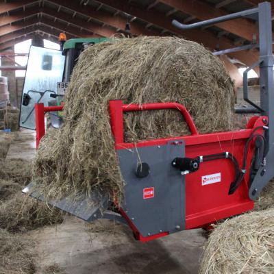 GD150T - Dérouleuse balles rondes portée pivotante sur relevage 3 points - distribution au cornadis - GALONNIER