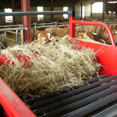 GDA150T - Dérouleuse balles rondes automotrice pivotante - caisse démêlage tapis barettes - distribution au cornadis - GALONNIER