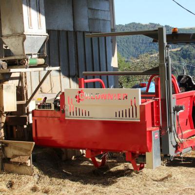 GDV150FG - Dérouleuse disitributrice portée - attelage 3 points arrière - distribution sur tapis ovin caprin à gauche - GALONNIER