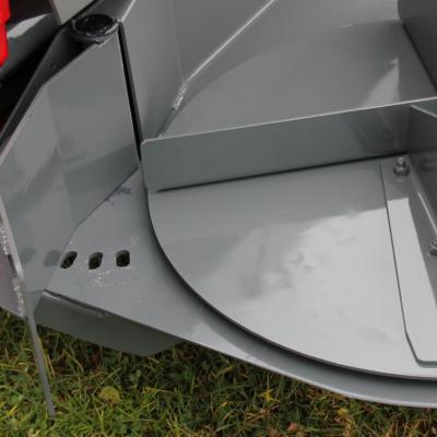 GDPD150T - Dérouleuse pailleuses balles rondes à disques pivotante portée - réglage manuel des volets latéraux - GALONNIER