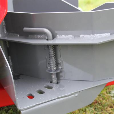 GDPD150T - Dérouleuse pailleuses balles rondes à disques pivotante portée - réglage manuel des volets latéraux - GALONNIER