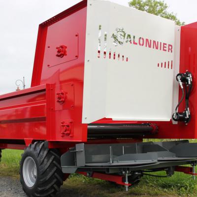 GCPA220F - Pailleuse automotrices balles cubiques - disques paillage - guidon type transpalette - GALONNIER