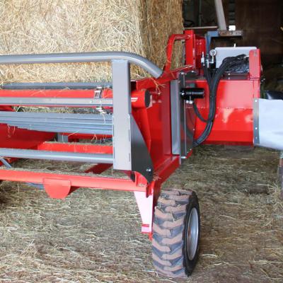 GDV150C - Dérouleuse disitributrice traînée - essieu complet carré 50 mm - distribution sur tapis à droite - GALONNIER