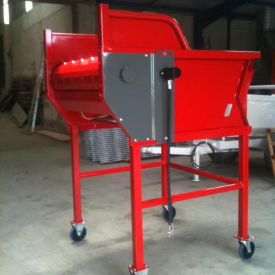 GDF150F - Dérouleuse balles rondes montée sur pieds avec roulettes pivotantes - GALONNIER