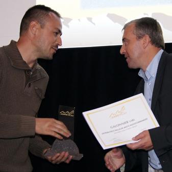 Sommet Elevage Cournon 2017 - Remise du Sommet d'Or pour la distributrice pailleuse mixte