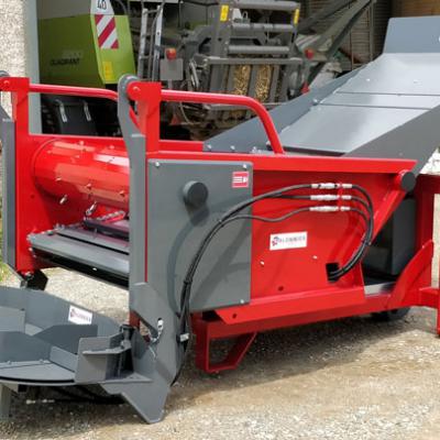 Distributrice pailleuse mixte sur pique balles (balles rondes et carrées) - disques démontables - GALONNIER